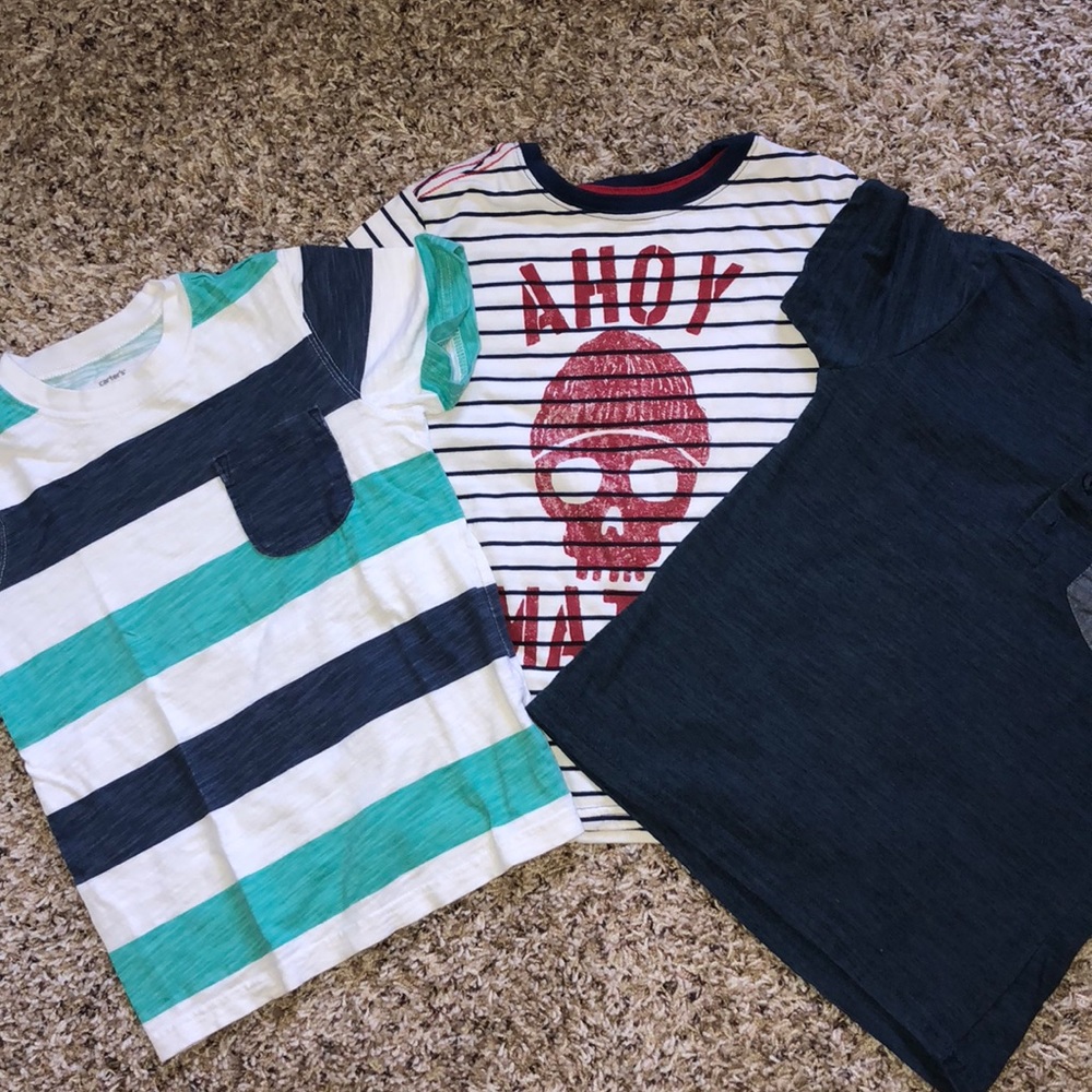 Boys lot - EUC size 5-6 short sleeve shirts